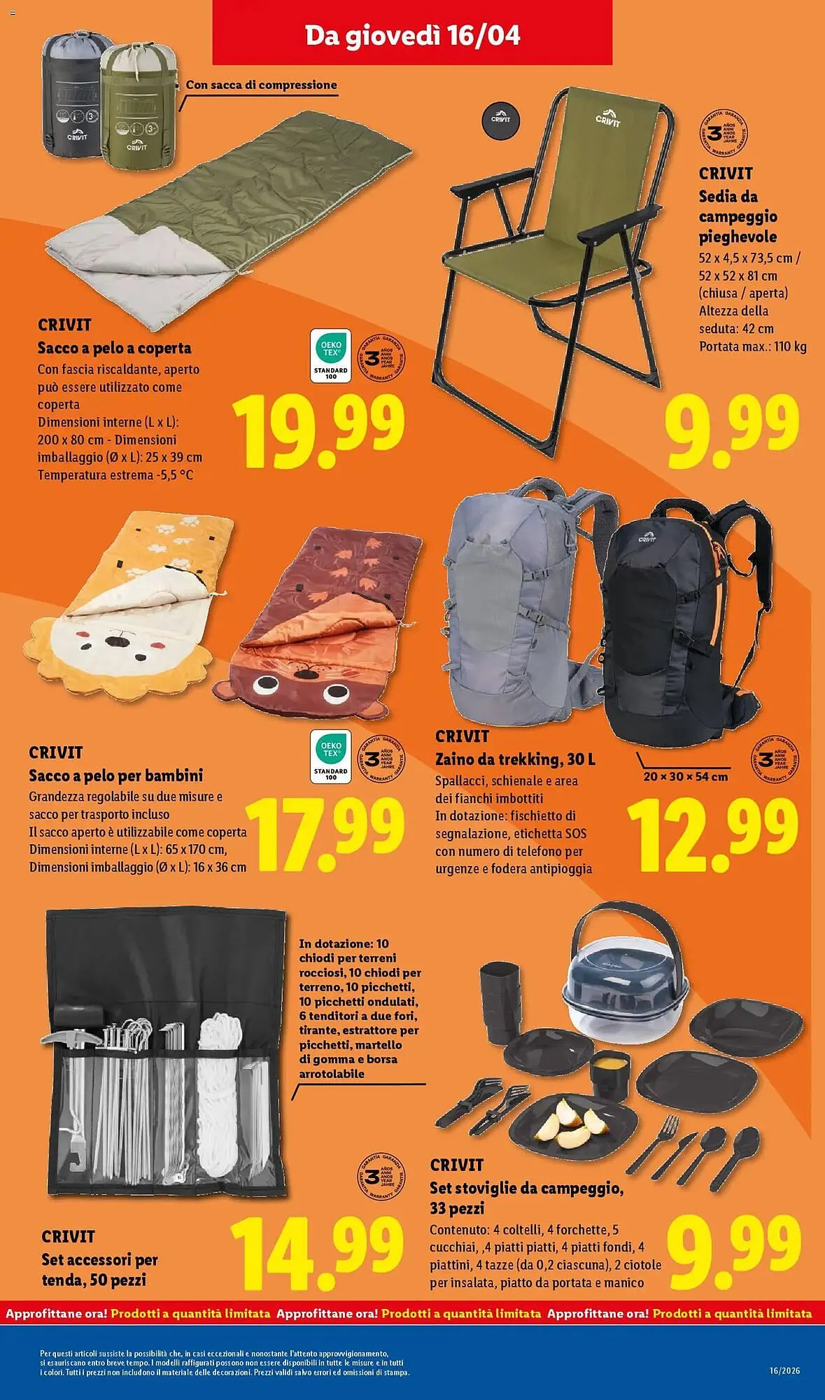 Volantino Lidl da 16 aprile a 22 aprile di 2026 - Pagina del volantino 25