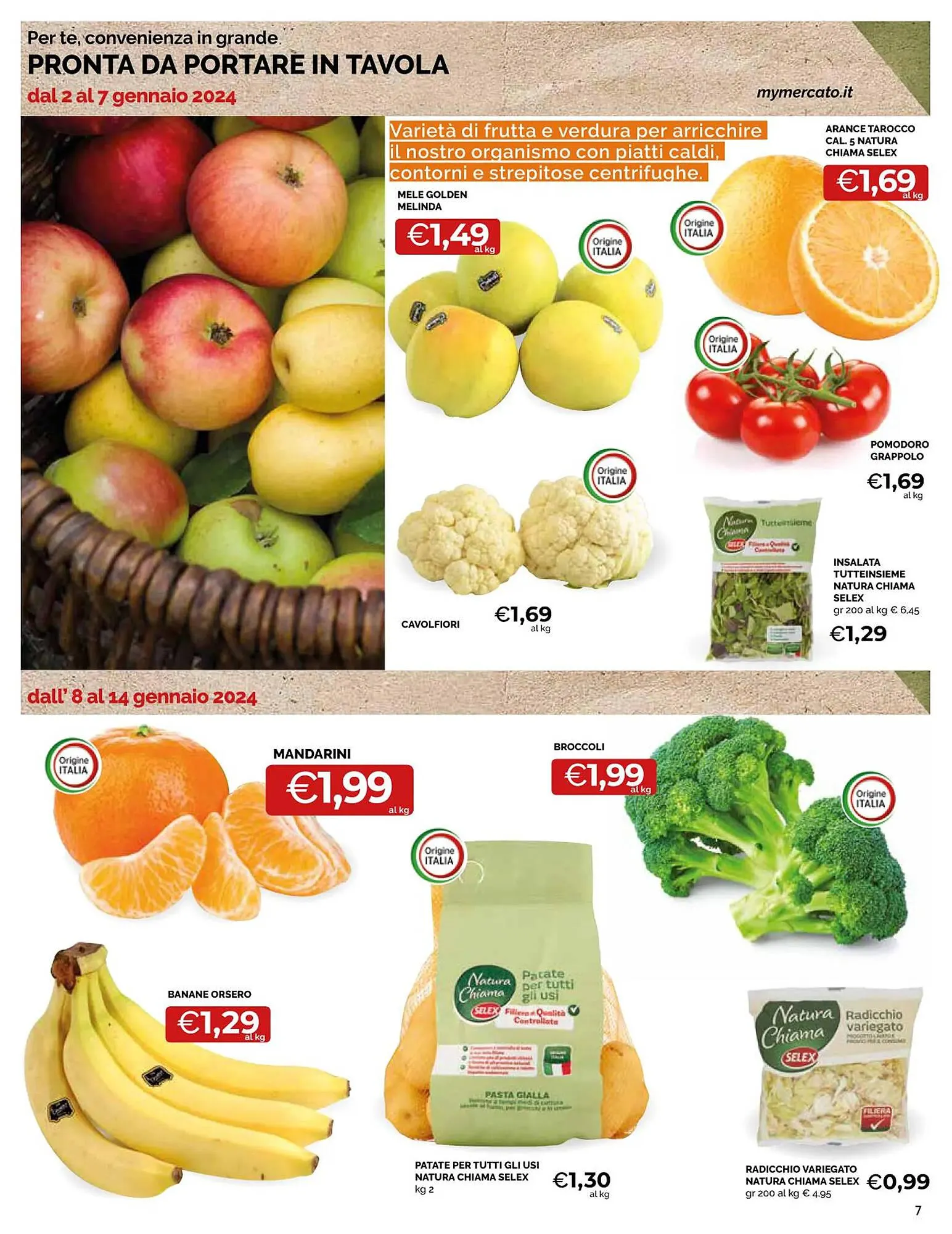 Volantino Mercatò Local da 2 gennaio a 14 gennaio di 2024 - Pagina del volantino 7