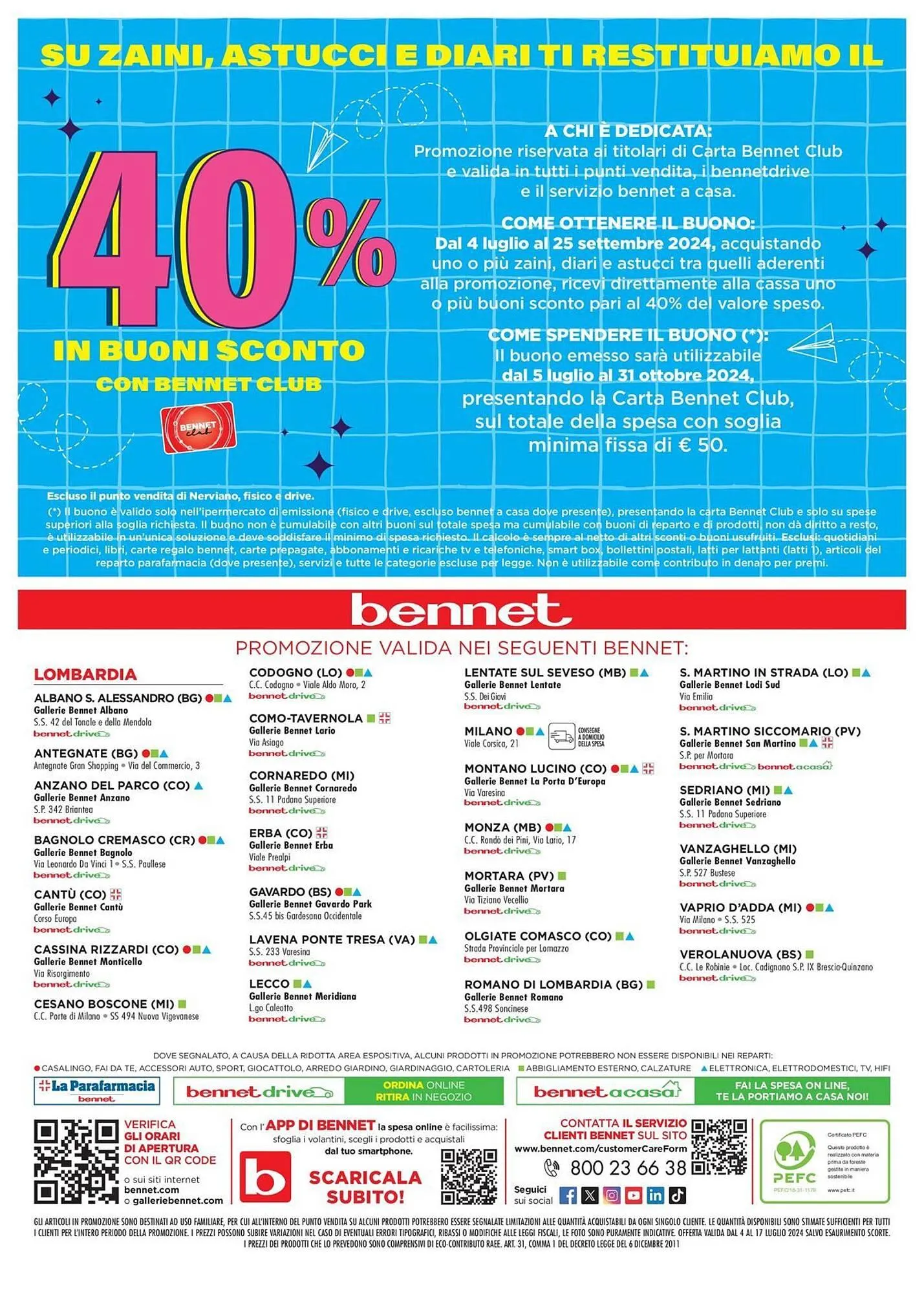Volantino Bennet da 4 luglio a 17 luglio di 2024 - Pagina del volantino 31