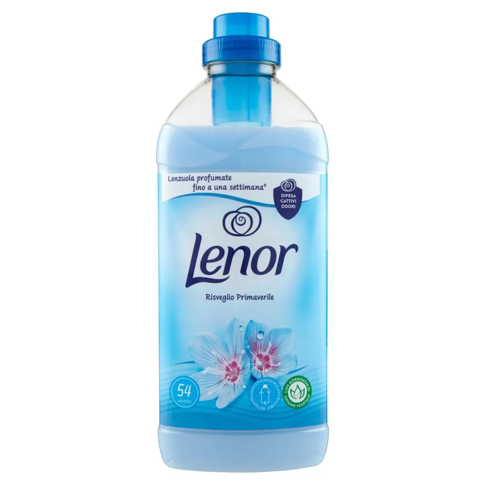 Lenor Ammorbidente Lavatrice Concentrato, Risveglio Primaverile, 54 Lavaggi 1134 ml