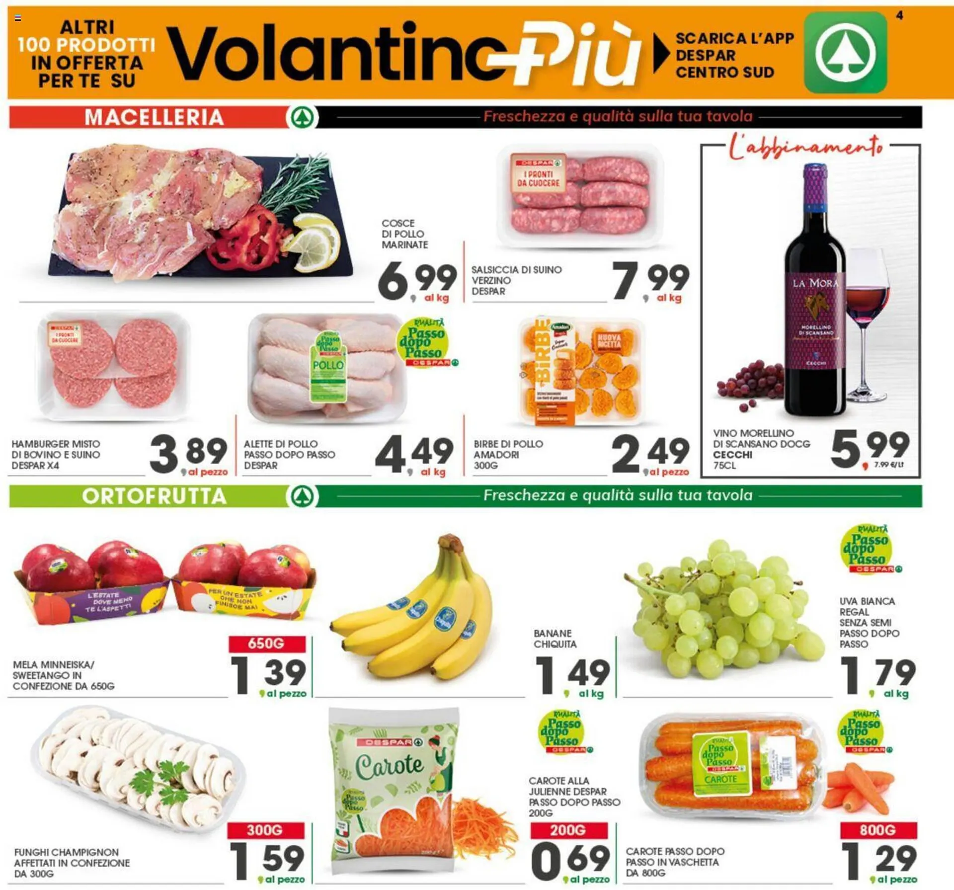 Volantino Eurospar da 25 settembre a 30 settembre di 2023 - Pagina del volantino 4
