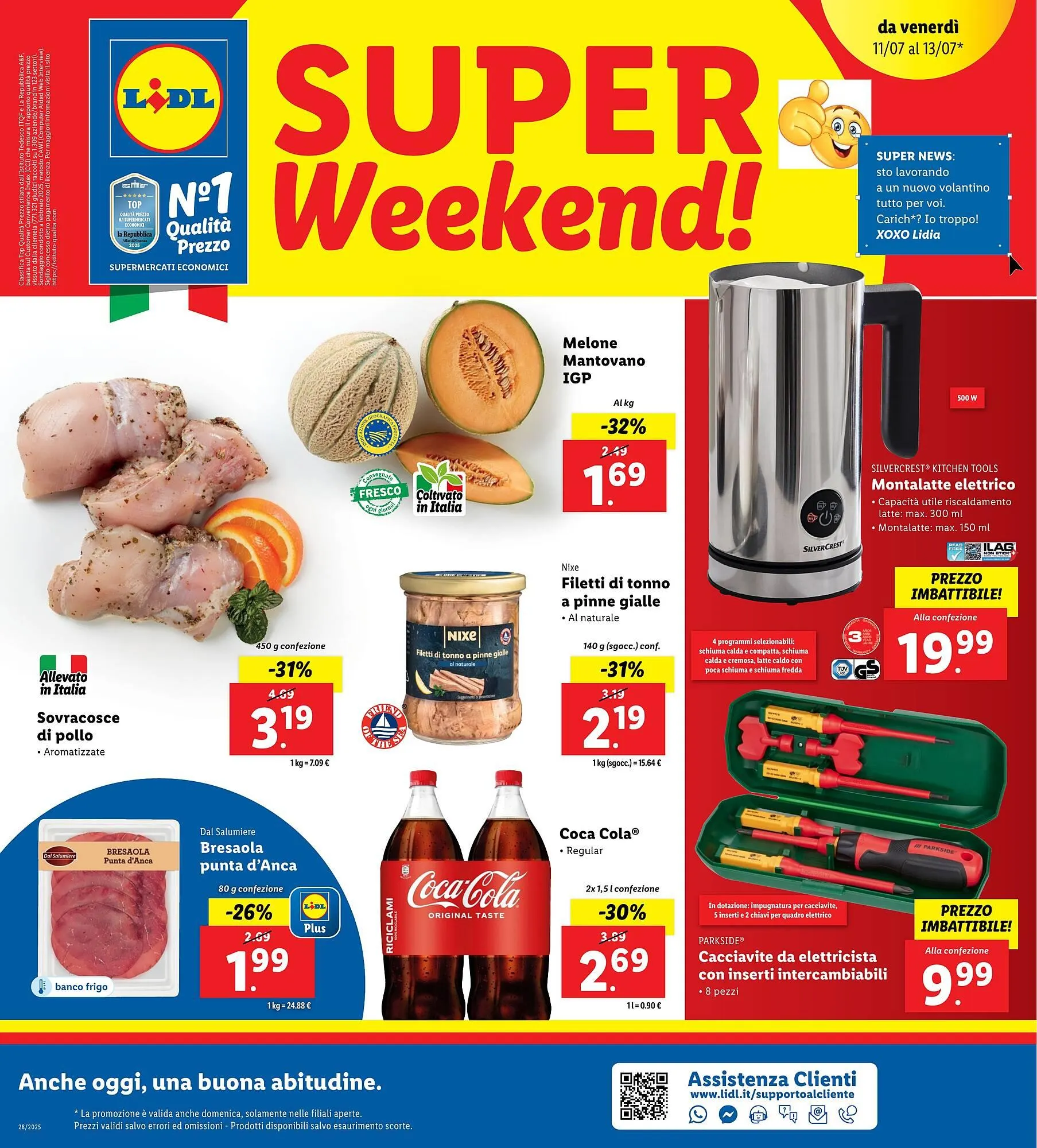 Volantino Lidl da 7 luglio a 13 luglio di 2025 - Pagina del volantino 36