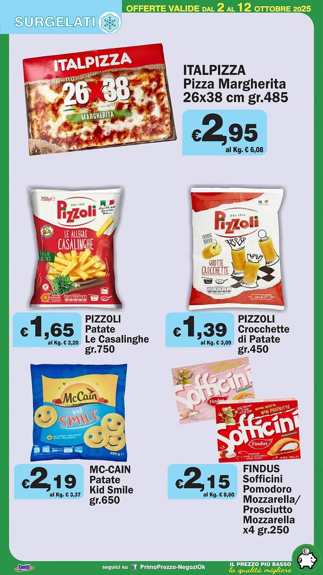 Volantino Primo Prezzo da 2 ottobre a 12 ottobre di 2025 - Pagina del volantino 30