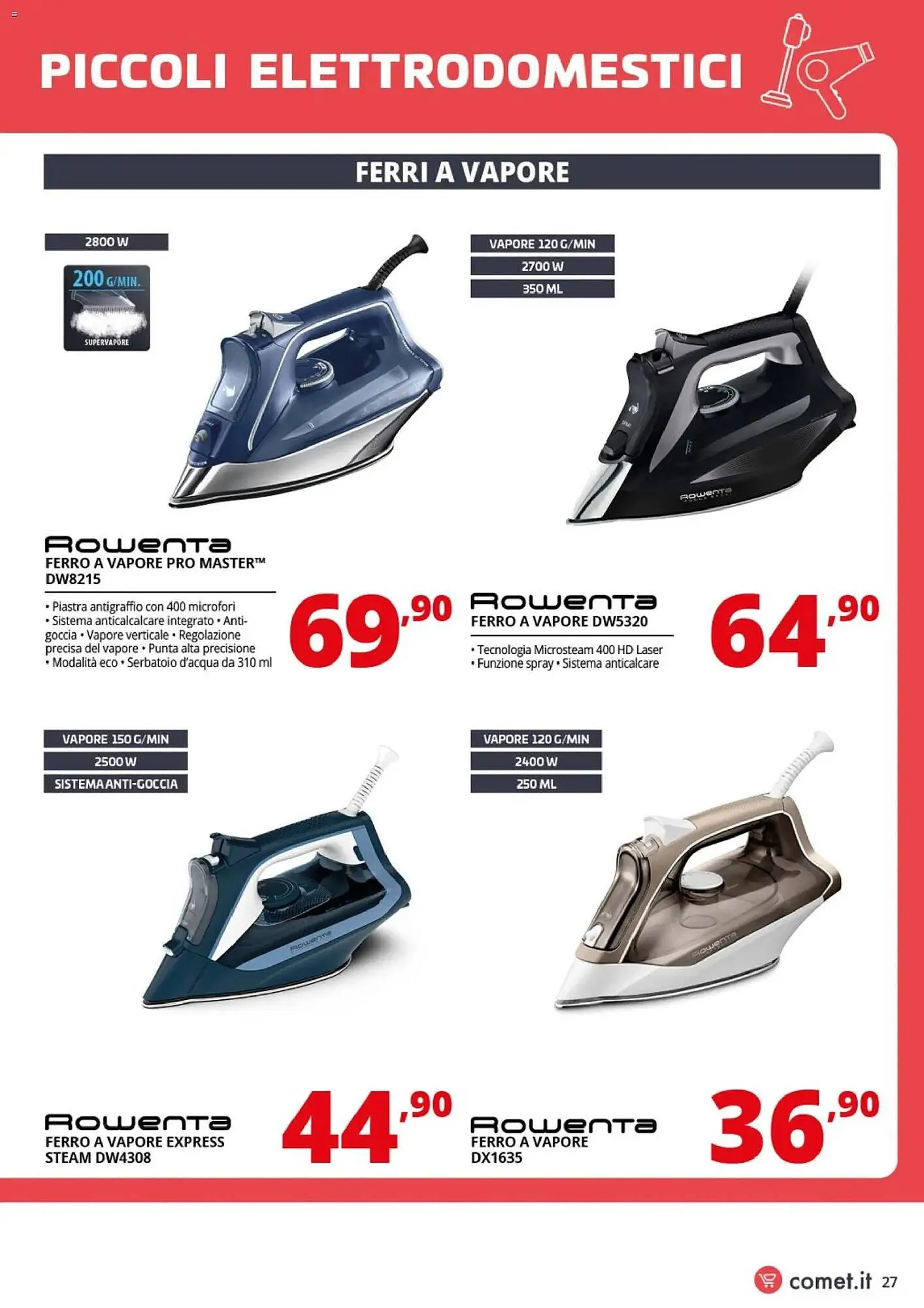 Volantino Comet da 20 febbraio a 4 marzo di 2026 - Pagina del volantino 27