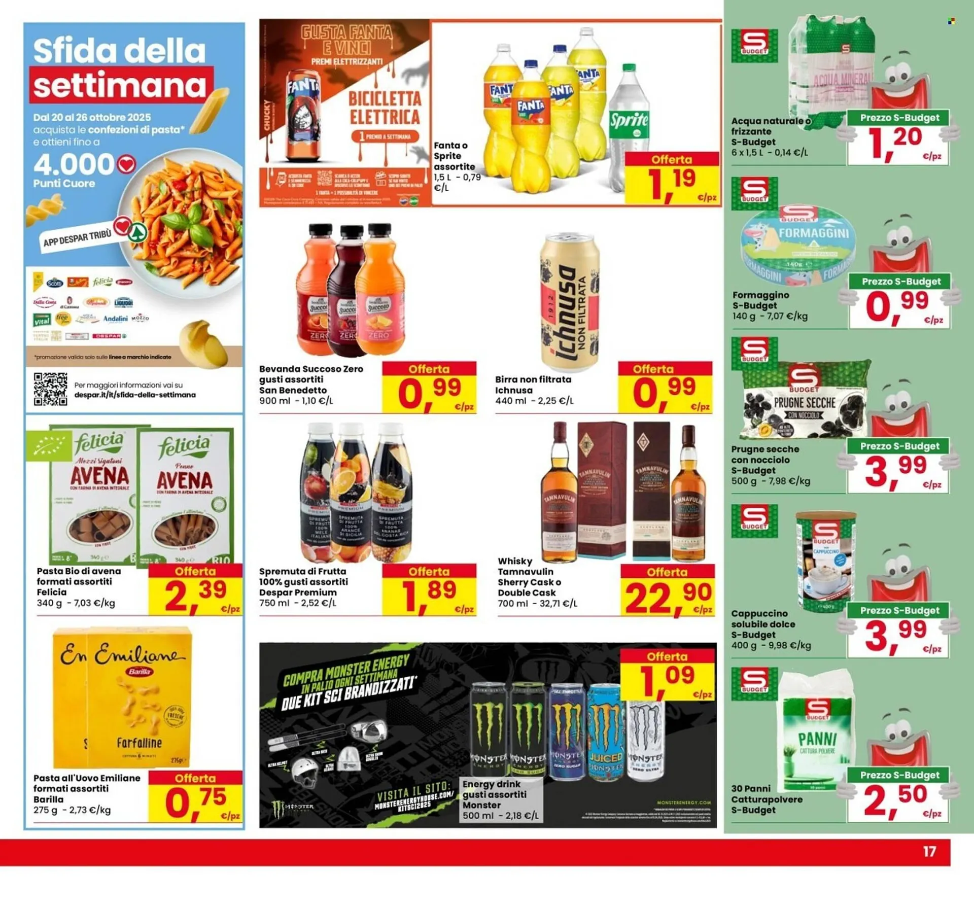 Volantino Eurospar da 16 ottobre a 29 ottobre di 2025 - Pagina del volantino 17
