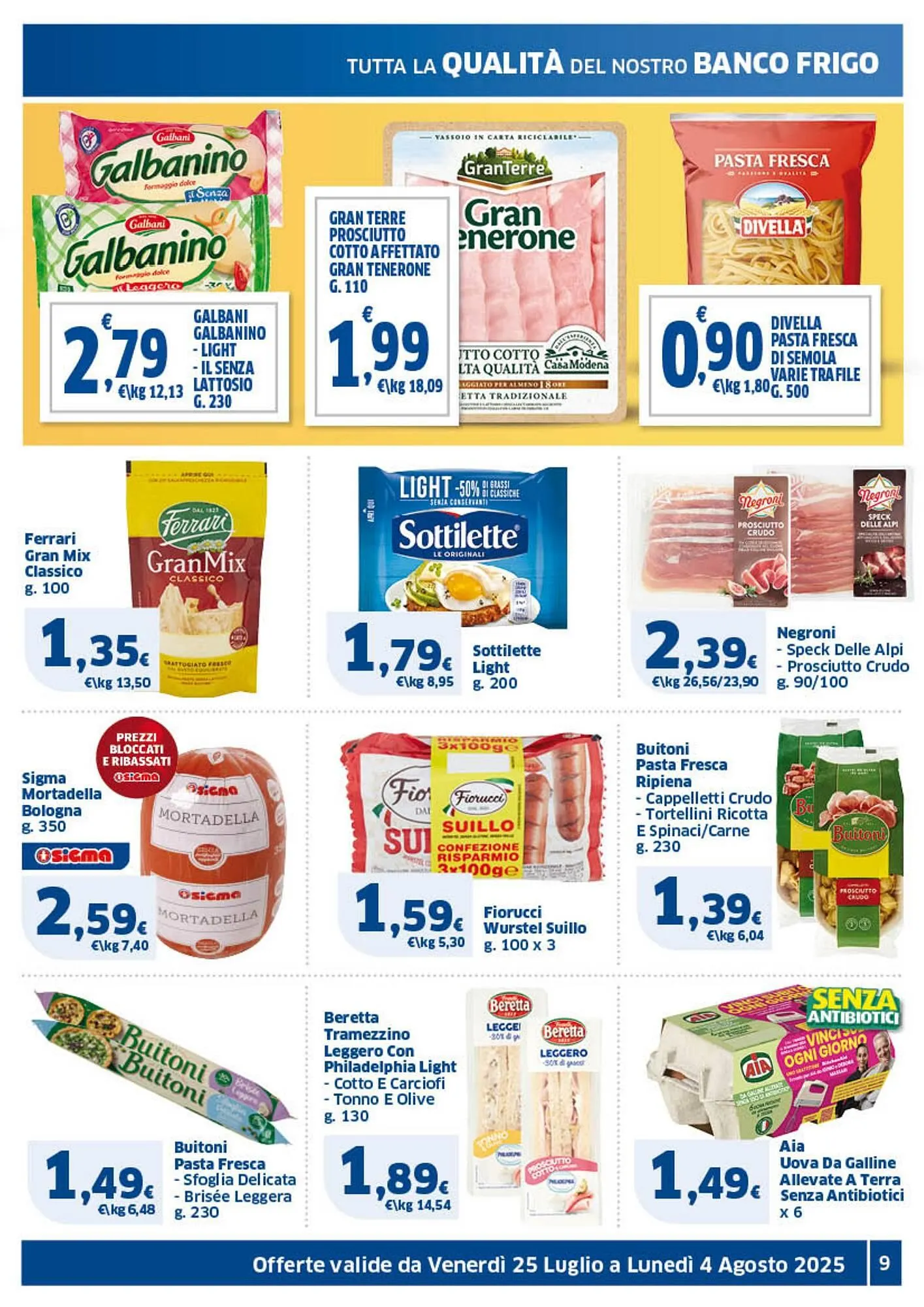 Volantino Ok Sigma da 25 luglio a 4 agosto di 2025 - Pagina del volantino 9