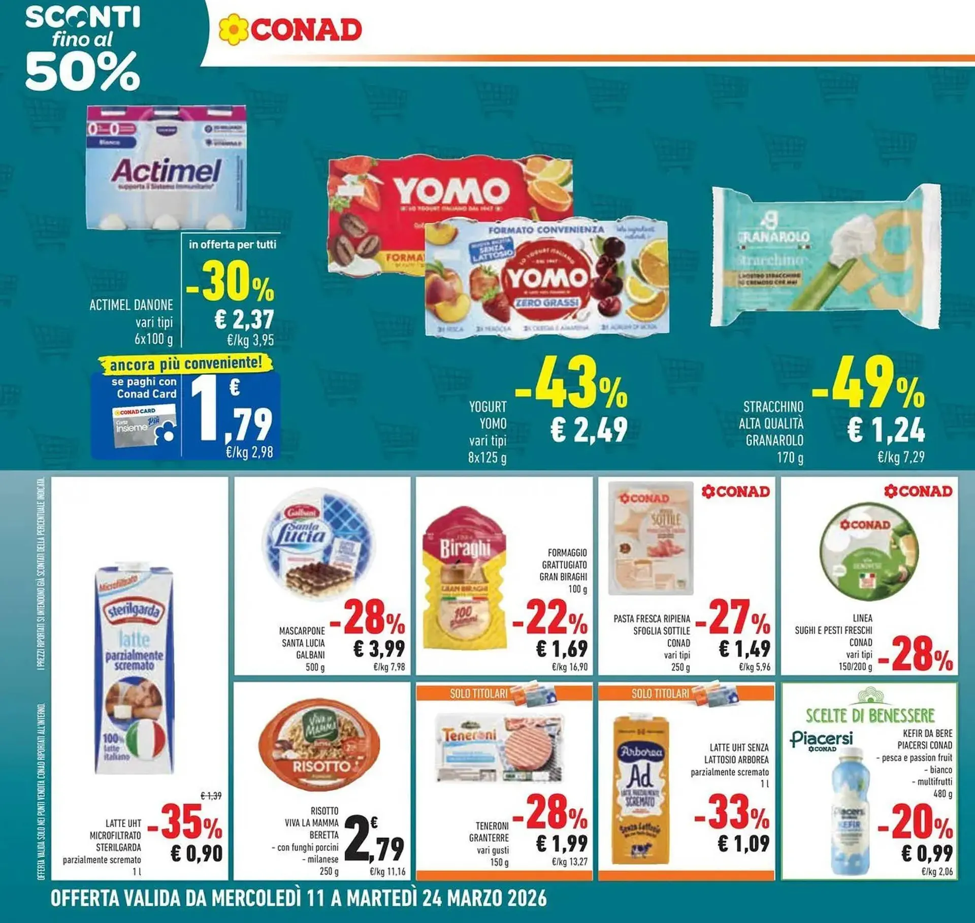 Volantino Conad da 10 marzo a 24 marzo di 2026 - Pagina del volantino 16