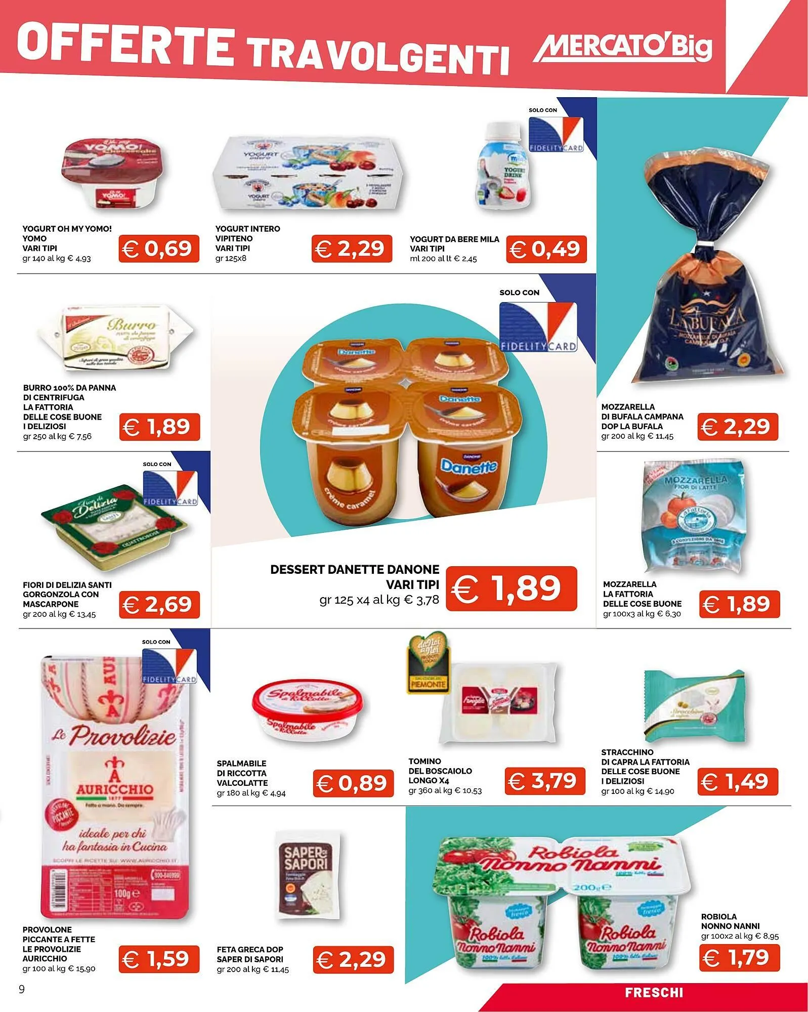 Volantino Mercatò Big da 4 maggio a 13 maggio di 2026 - Pagina del volantino 9
