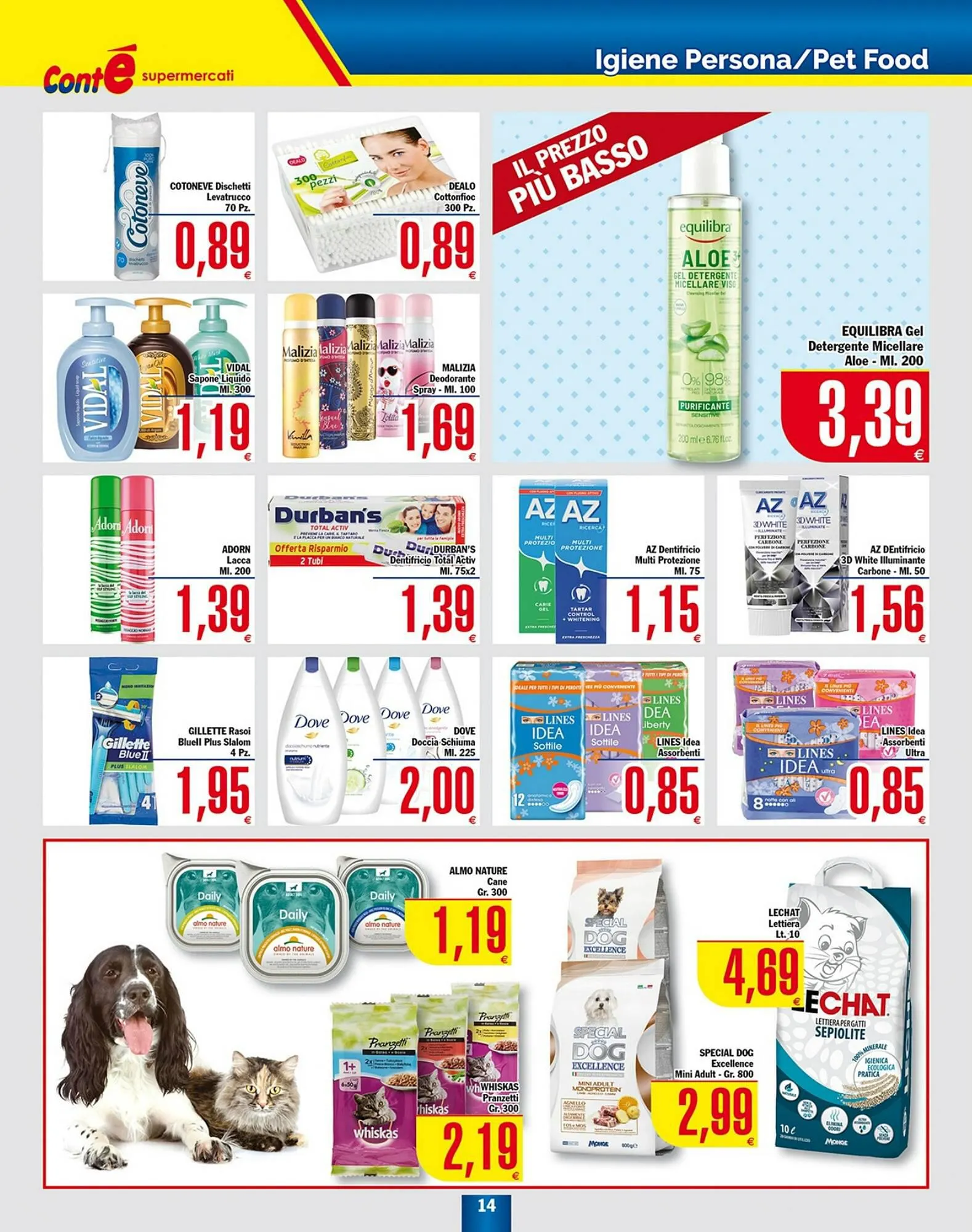 Volantino Conté Supermercati da 2 aprile a 10 aprile di 2024 - Pagina del volantino 14