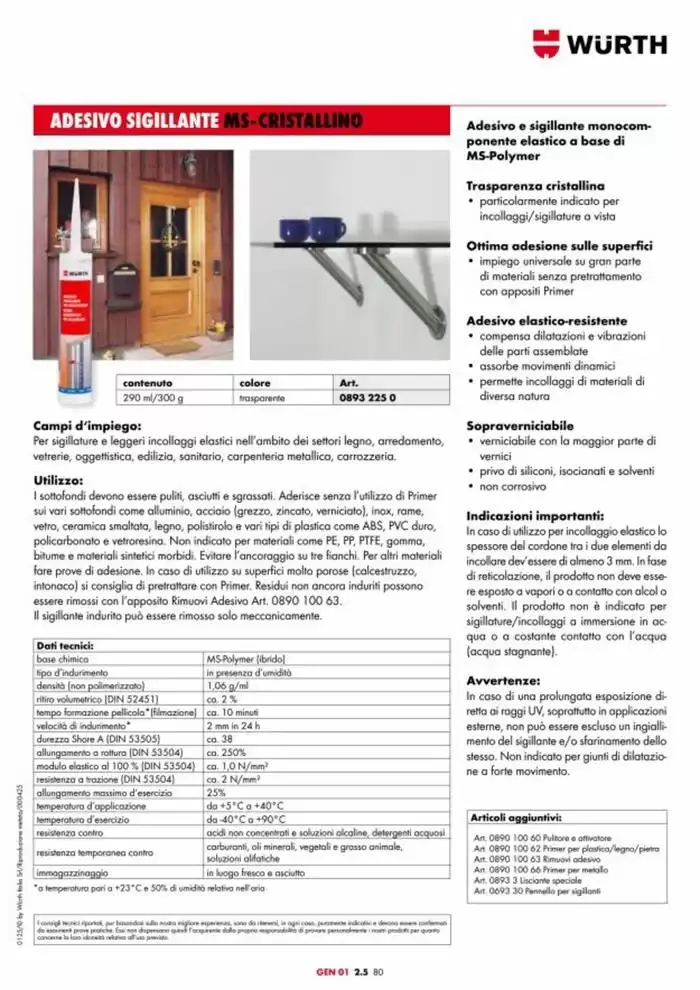 Catalogo generale da 29 aprile a 31 dicembre di 2025 - Pagina del volantino 149