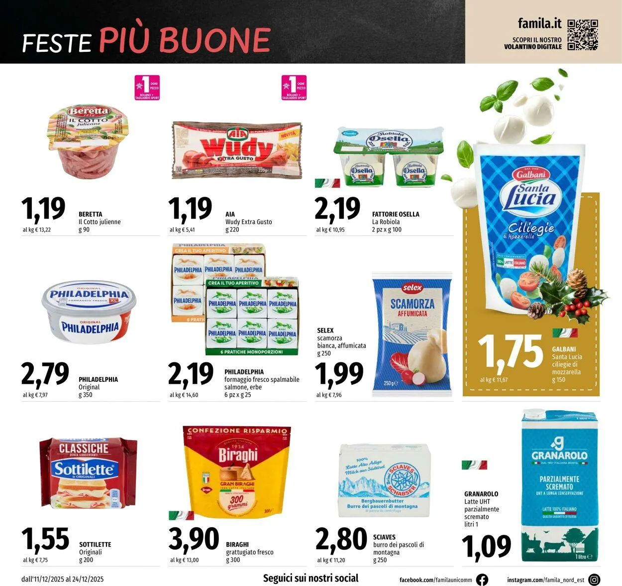 Famila Volantino attuale da 11 dicembre a 24 dicembre di 2025 - Pagina del volantino 24