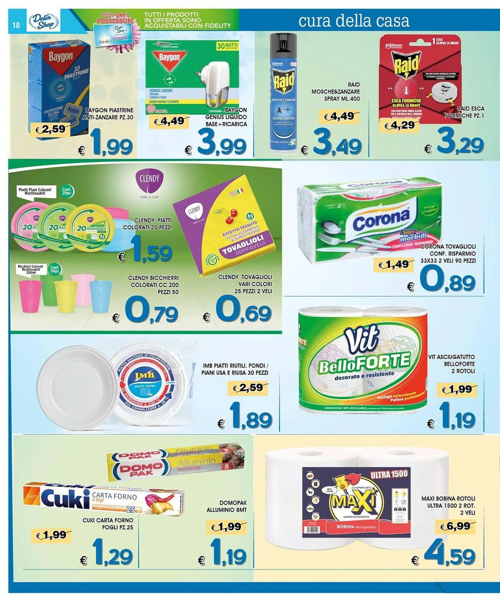 Volantino Deter Shop da 1 maggio a 31 maggio di 2026 - Pagina del volantino 10