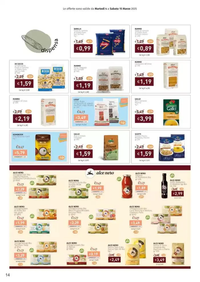 Sana, veloce, facile, unica! da 4 marzo a 15 marzo di 2025 - Pagina del volantino 14