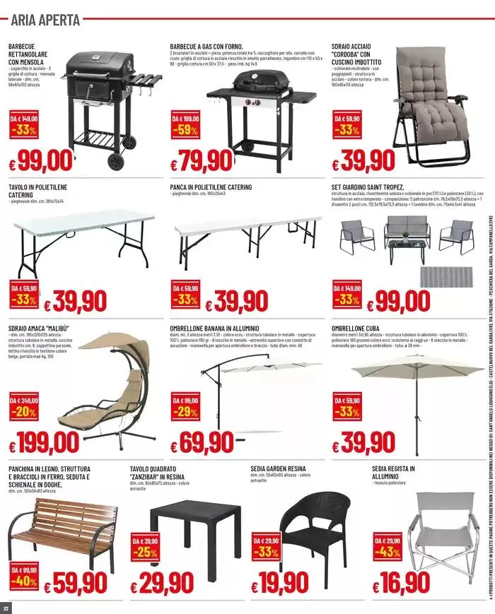 GRANDI MARCHE A PICCOLI PREZZI da 22 aprile a 7 maggio di 2025 - Pagina del volantino 22