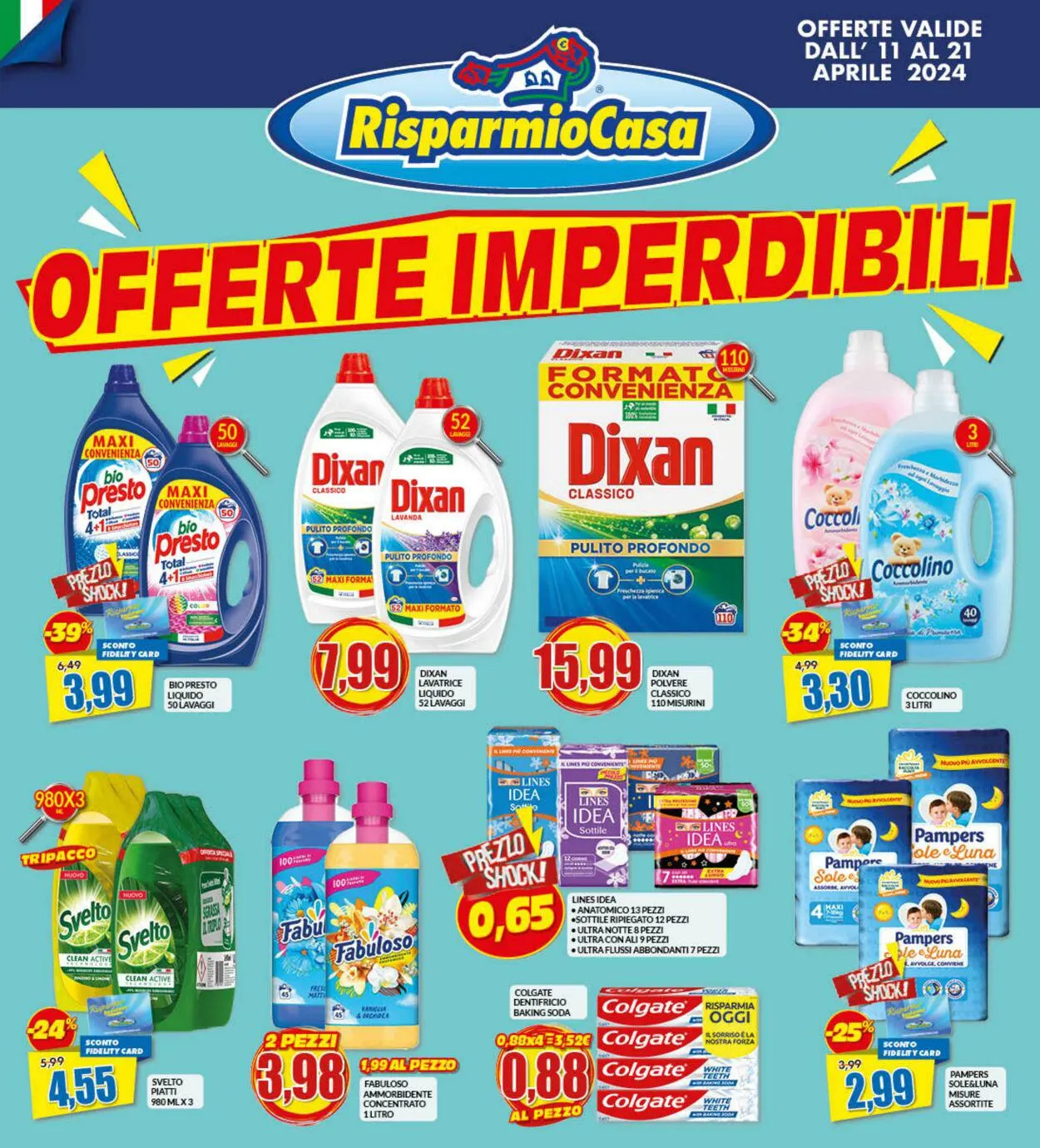 Risparmio Casa Volantino attuale da 8 aprile a 14 aprile di 2024 - Pagina del volantino 1