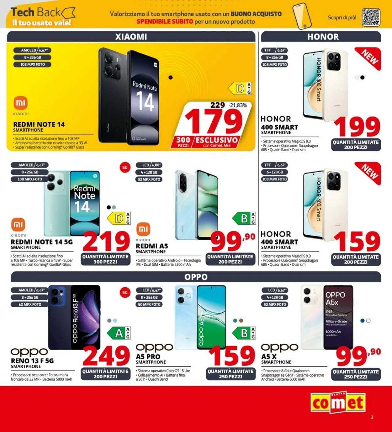 Comet Volantino attuale da 9 ottobre a 22 ottobre di 2025 - Pagina del volantino 3