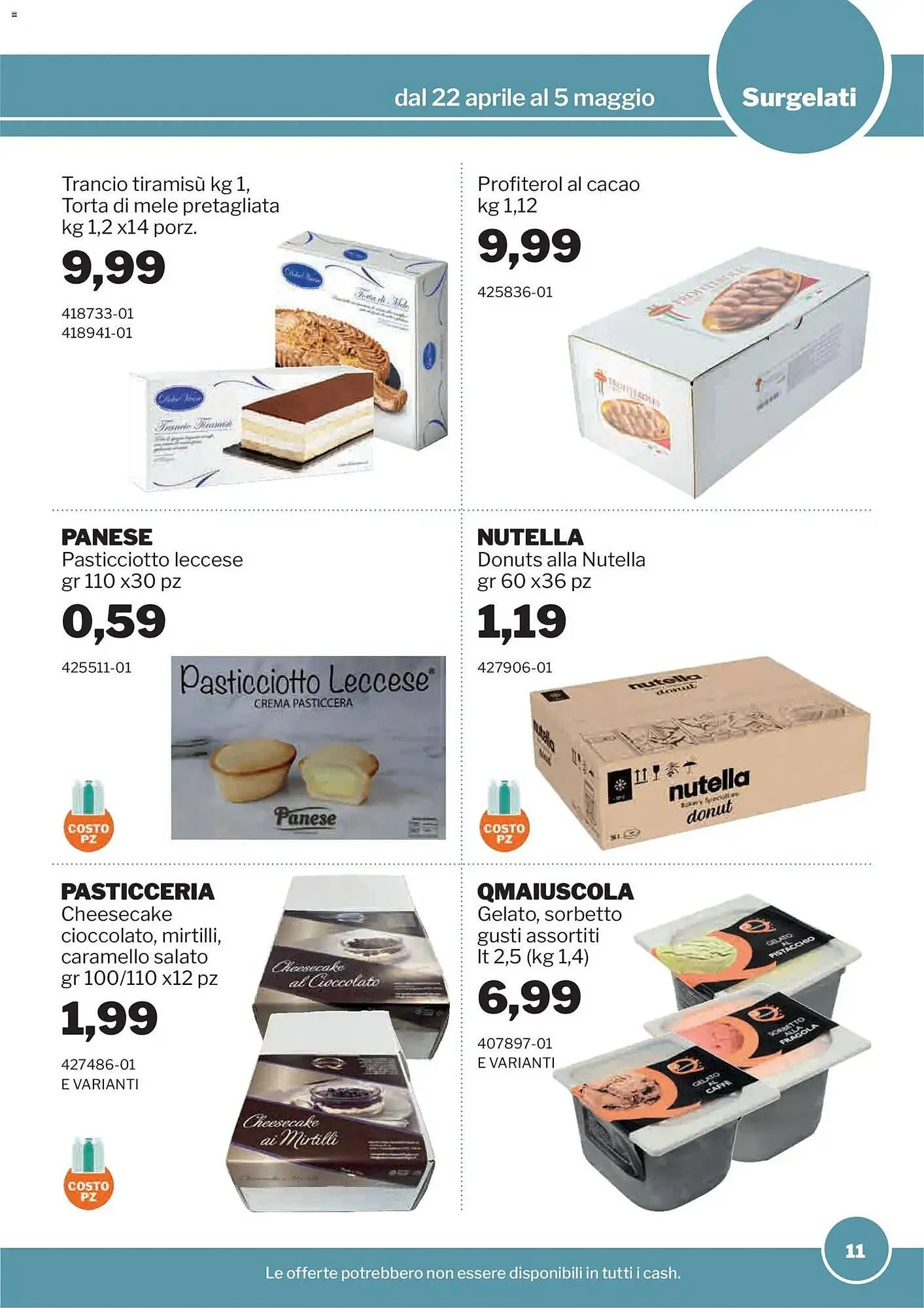 Volantino GrosMarket da 22 aprile a 5 maggio di 2026 - Pagina del volantino 11