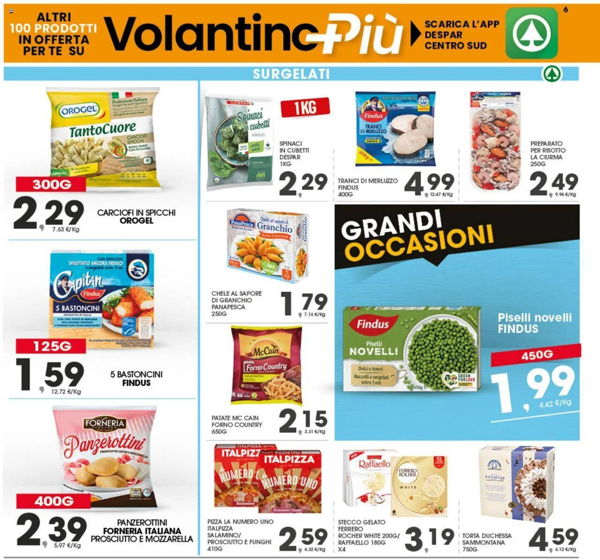 Volantino Eurospar da 4 dicembre a 9 dicembre di 2023 - Pagina del volantino 6