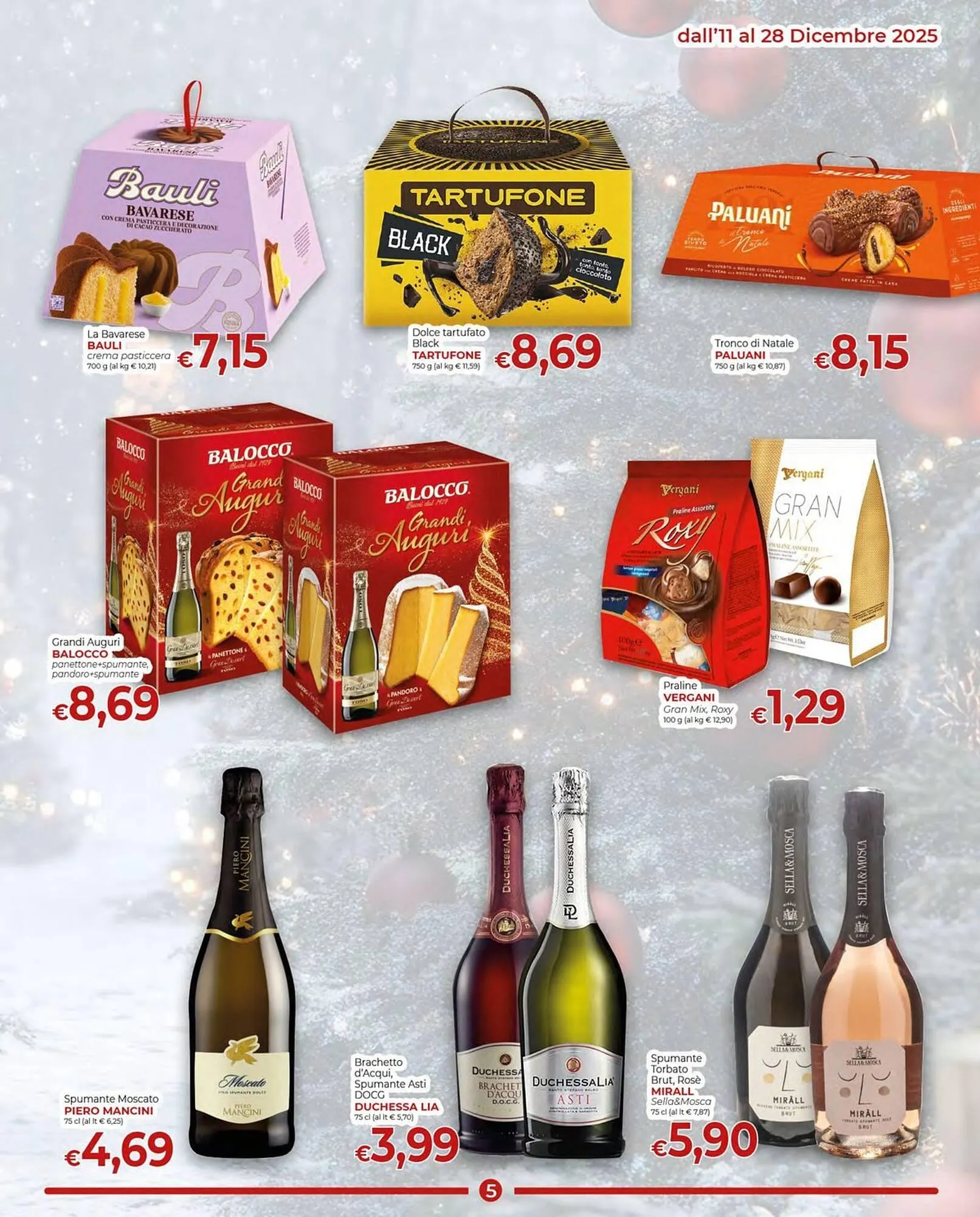 Volantino Supermercati Nonna Isa da 11 dicembre a 28 dicembre di 2025 - Pagina del volantino 5