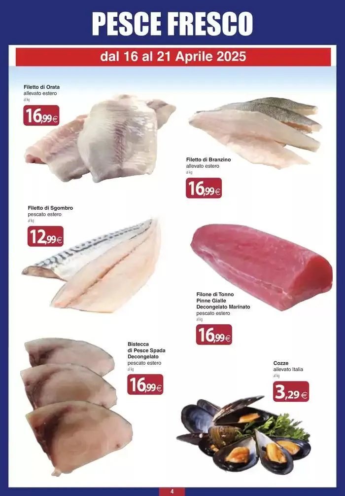 Offerte da 10 aprile a 21 aprile di 2025 - Pagina del volantino 4