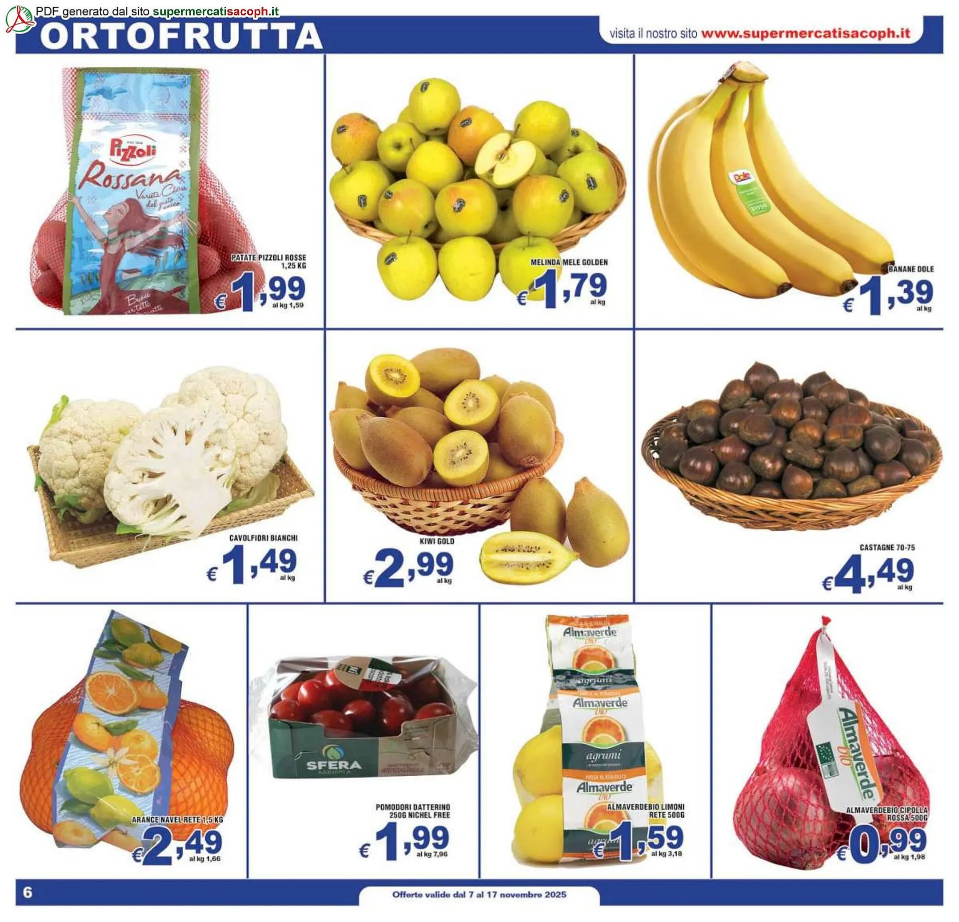 Volantino Sacoph da 7 novembre a 17 novembre di 2025 - Pagina del volantino 6