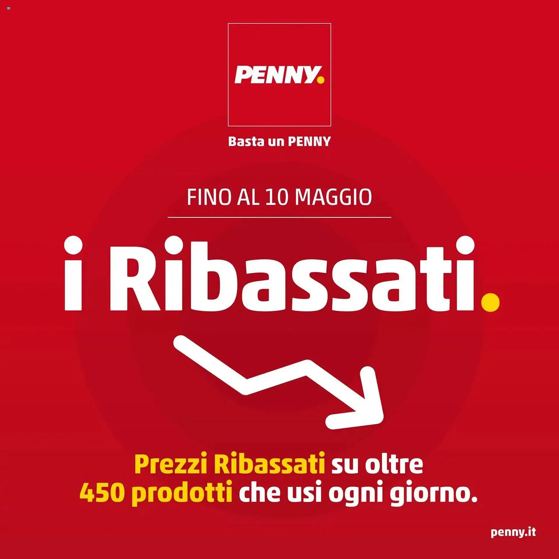 Volantino PENNY da 9 aprile a 10 maggio di 2026 - Pagina del volantino 1
