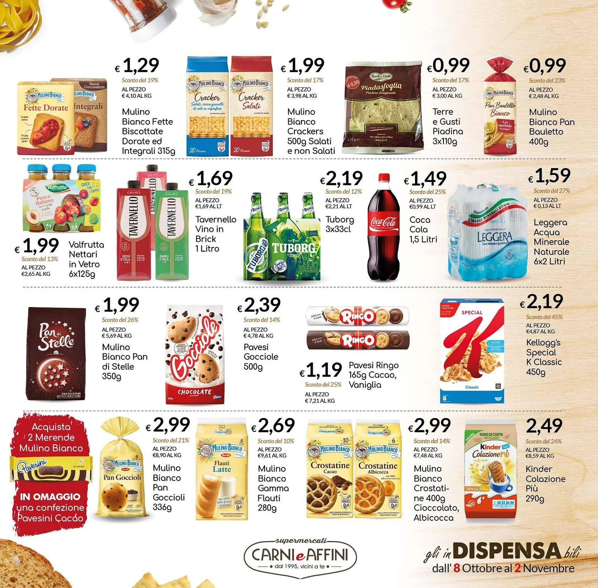 Volantino Carni e Affini Supermercati da 8 ottobre a 2 novembre di 2025 - Pagina del volantino 7