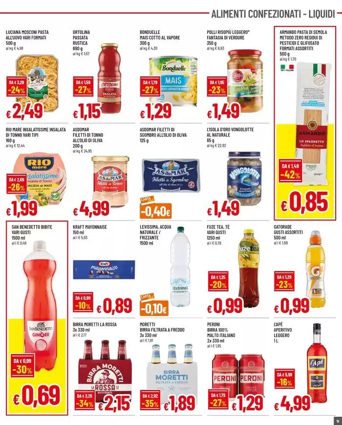 Sconti fino al 50% da 8 maggio a 21 maggio di 2025 - Pagina del volantino 15