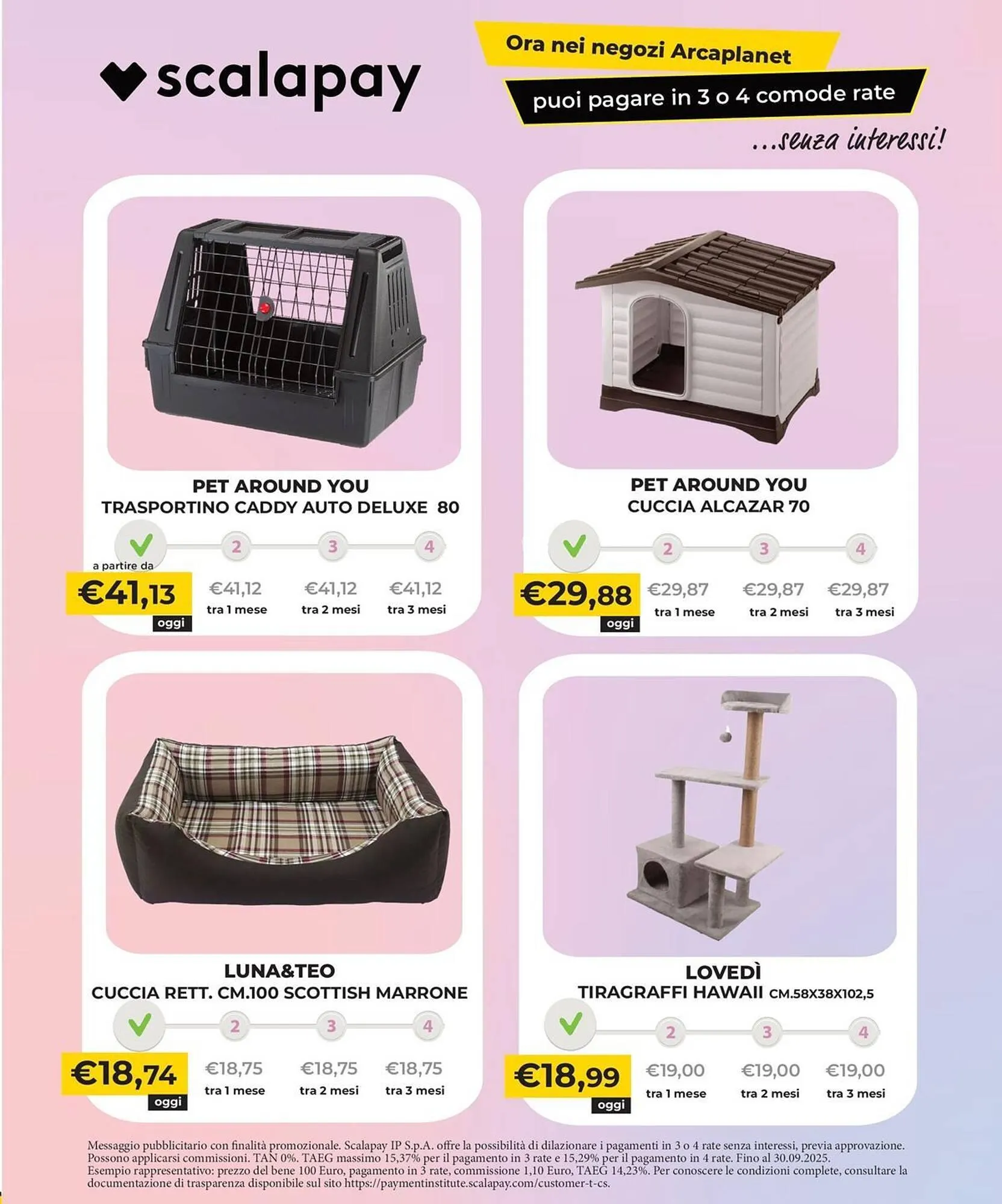 Volantino Arcaplanet da 10 novembre a 16 novembre di 2025 - Pagina del volantino 25