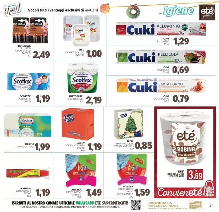 Dal 10 al 26 dicembre 2024 da 10 dicembre a 26 dicembre di 2024 - Pagina del volantino 31