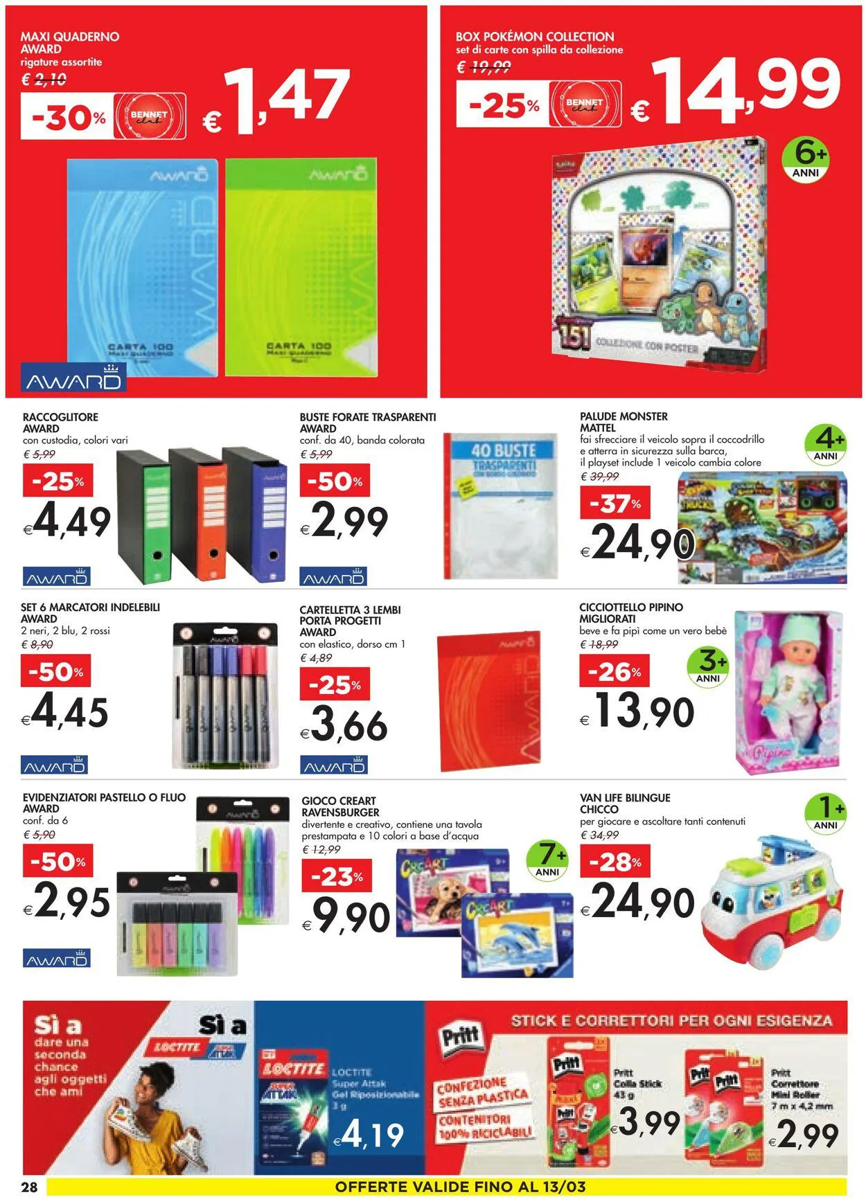 bennet Volantino attuale da 29 febbraio a 9 marzo di 2024 - Pagina del volantino 29