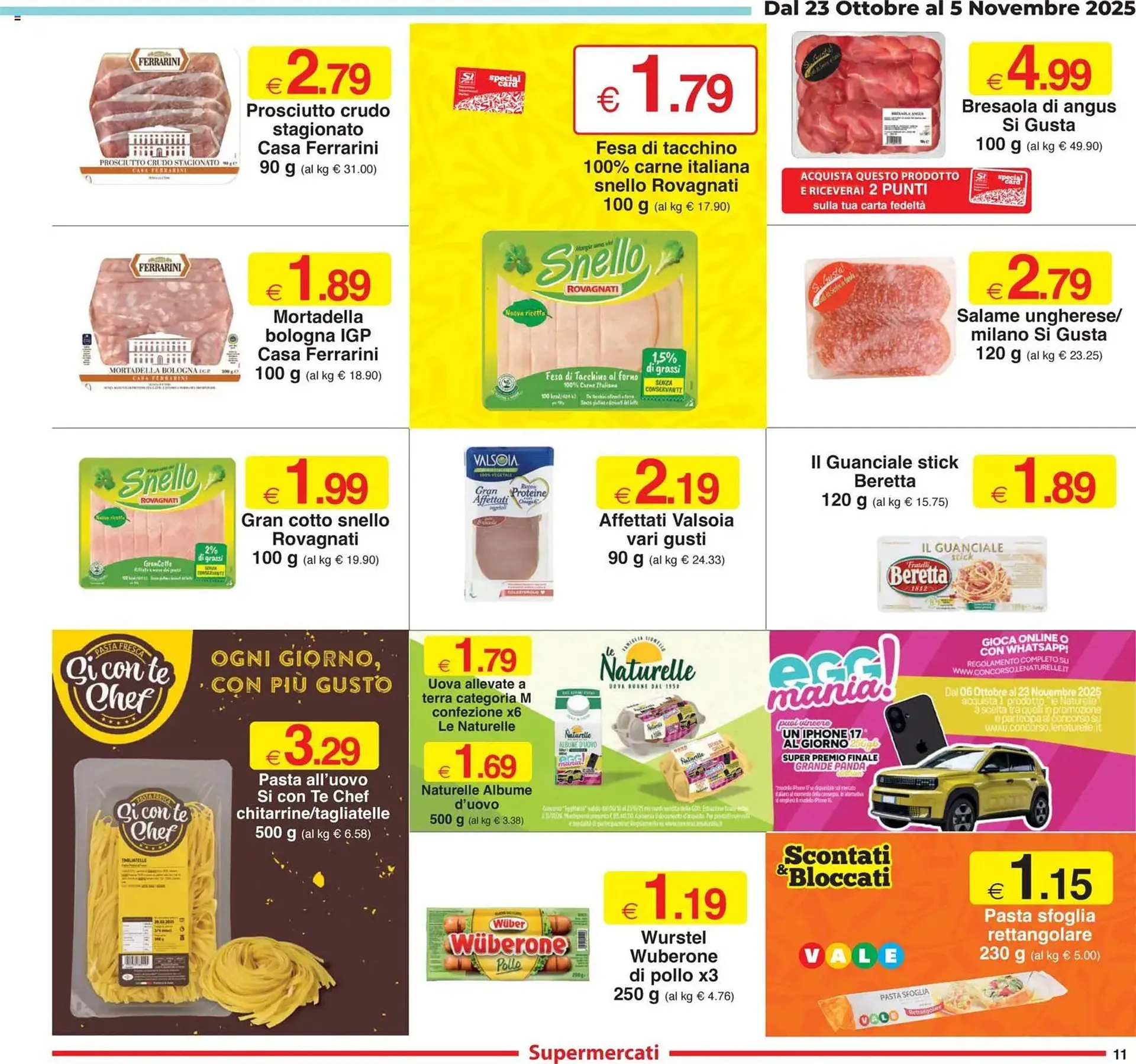 Volantino Sì con te da 23 ottobre a 5 novembre di 2025 - Pagina del volantino 11