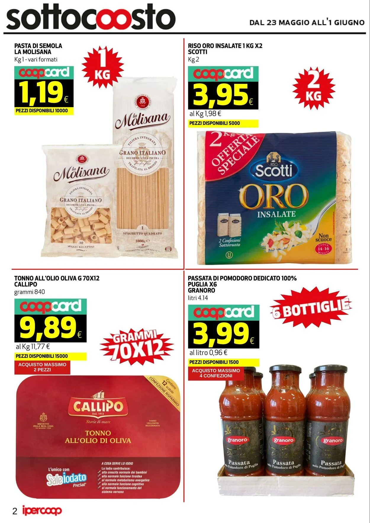 Coop Volantino attuale da 23 maggio a 3 giugno di 2025 - Pagina del volantino 2