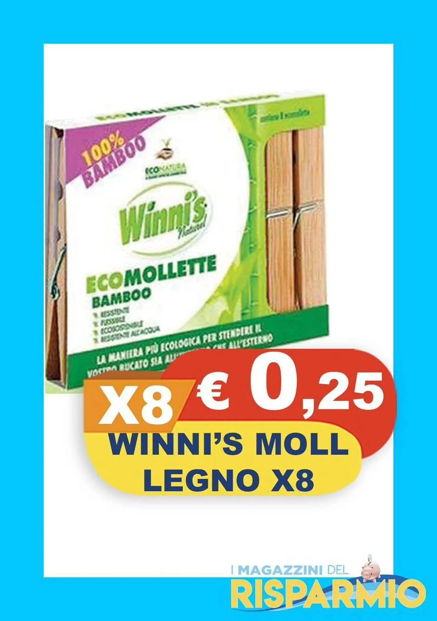 Volantino Magazzini del Risparmio da 31 ottobre a 8 novembre di 2025 - Pagina del volantino 8