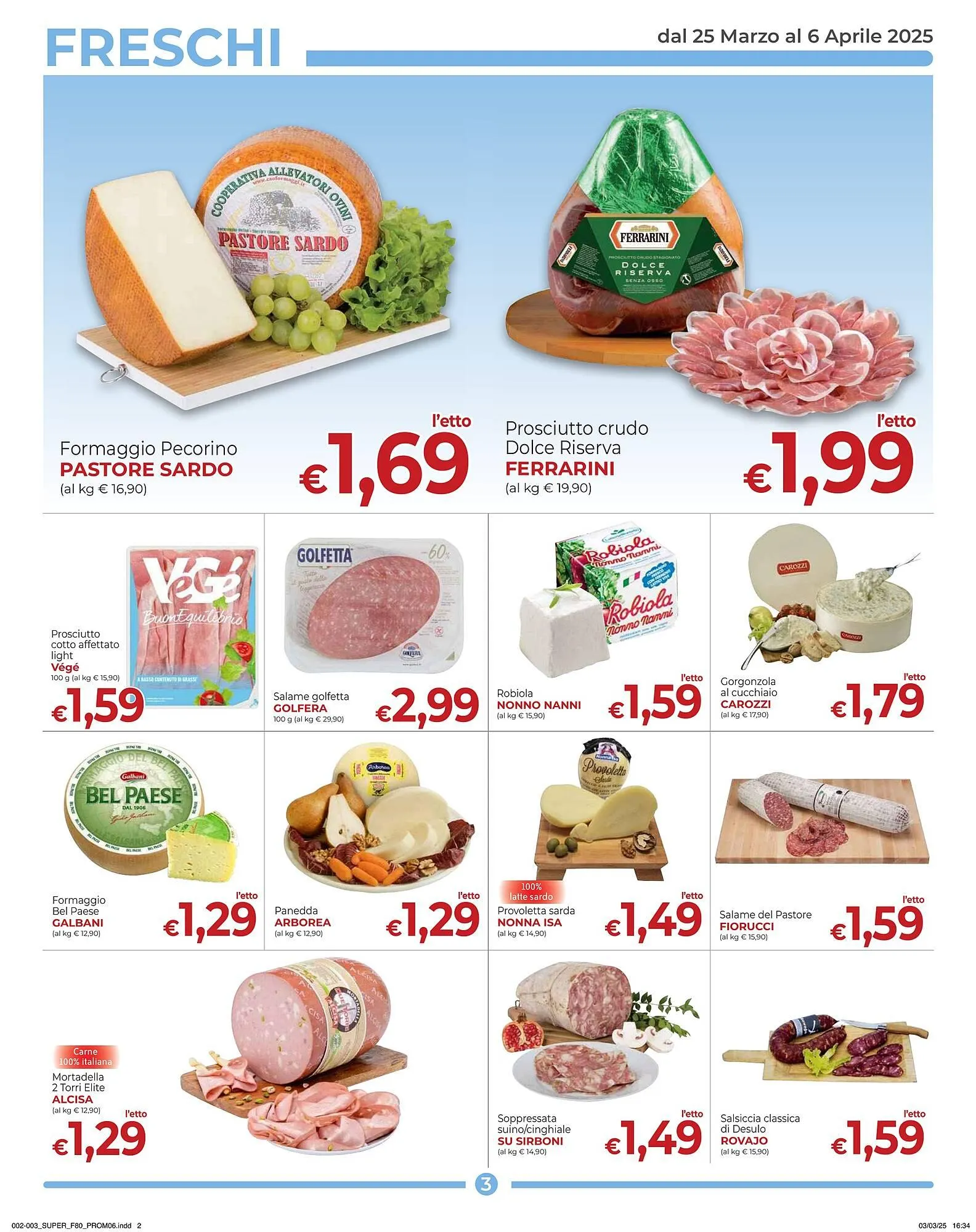 Volantino Supermercati Nonna Isa da 25 marzo a 6 aprile di 2025 - Pagina del volantino 3