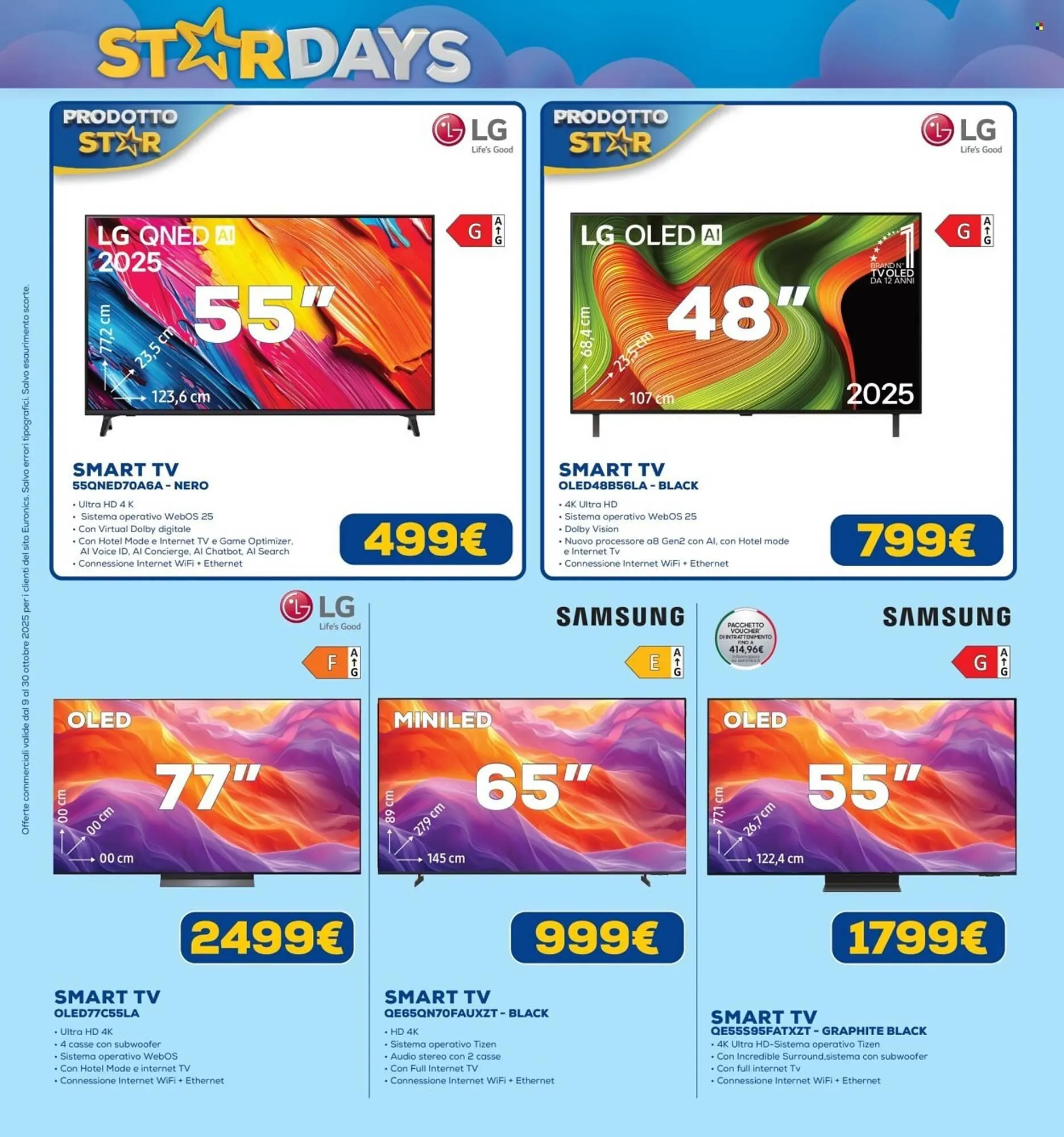 Volantino Euronics da 9 ottobre a 30 ottobre di 2025 - Pagina del volantino 5