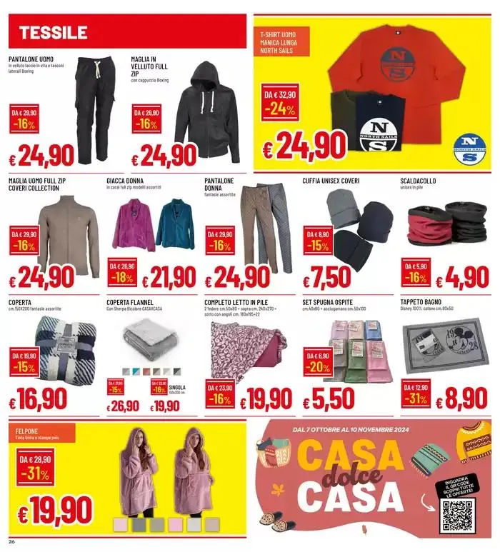 GRANDI MARCHE A PICCOLI PREZZI da 28 ottobre a 10 novembre di 2024 - Pagina del volantino 26