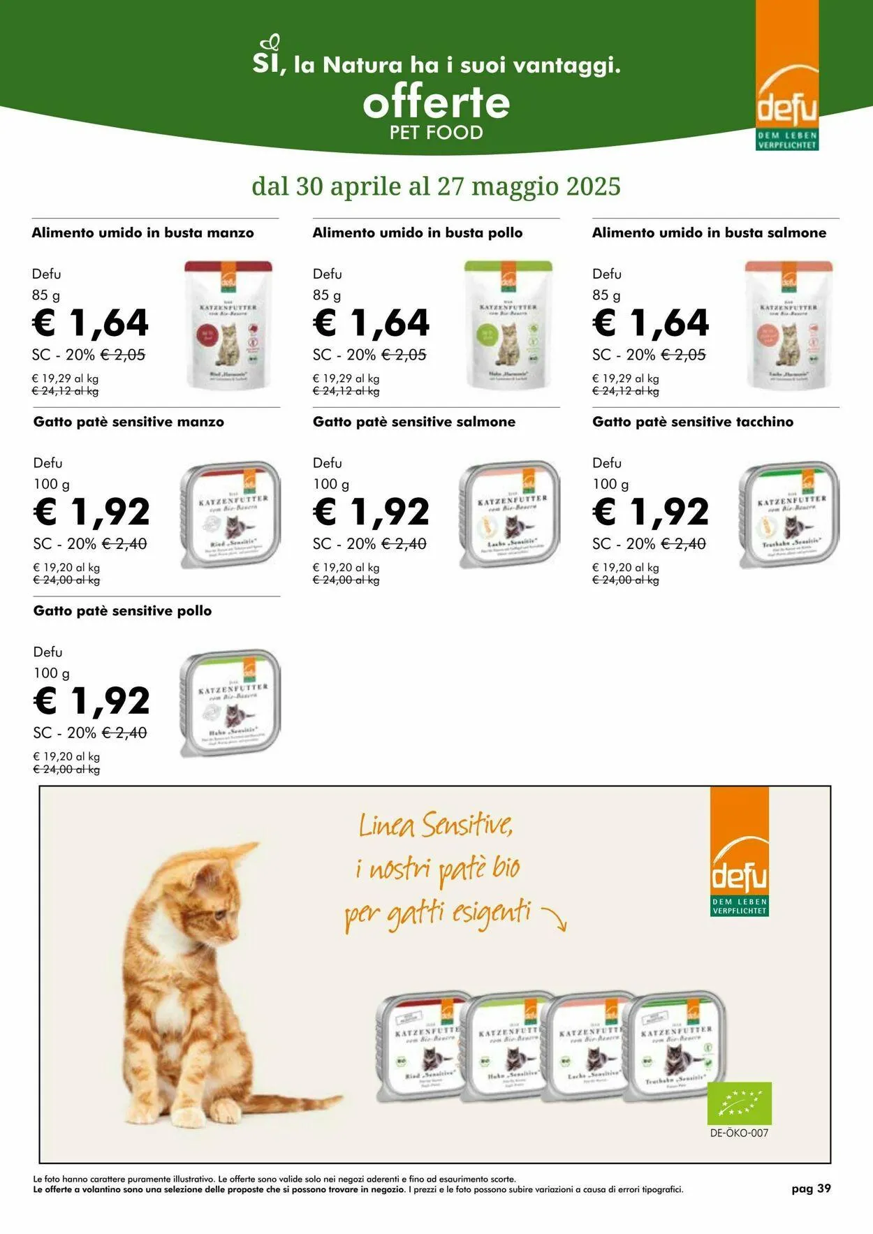 Natura Sì Volantino attuale da 24 giugno a 8 luglio di 2025 - Pagina del volantino 39