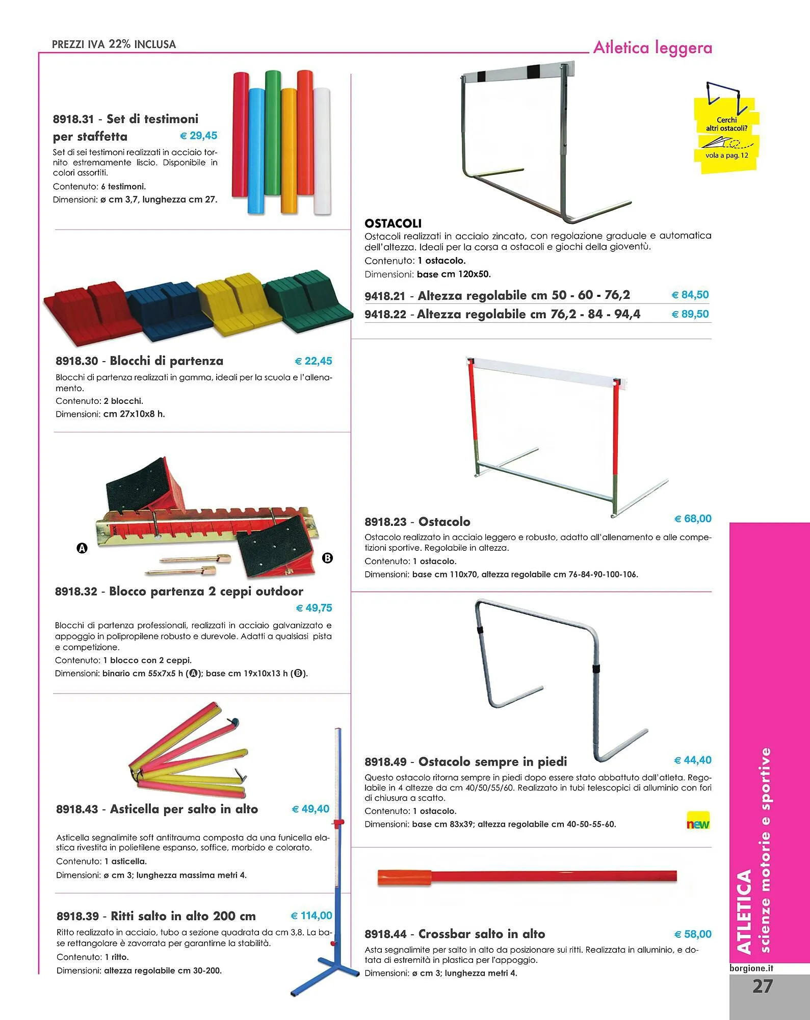 Volantino Borgione Sport da 18 gennaio a 28 dicembre di 2024 - Pagina del volantino 27