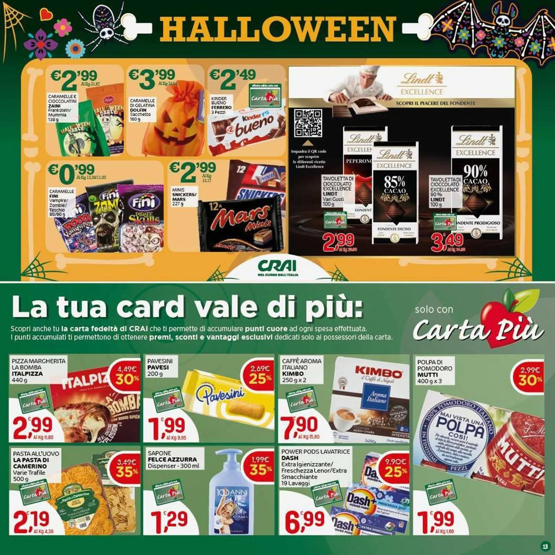 Volantino Crai da 16 ottobre a 29 ottobre di 2025 - Pagina del volantino 13