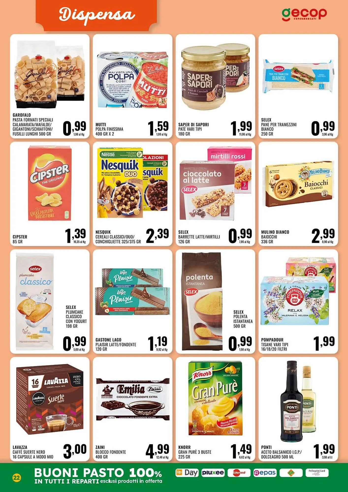 Volantino Gecop da 1 dicembre a 14 dicembre di 2025 - Pagina del volantino 22