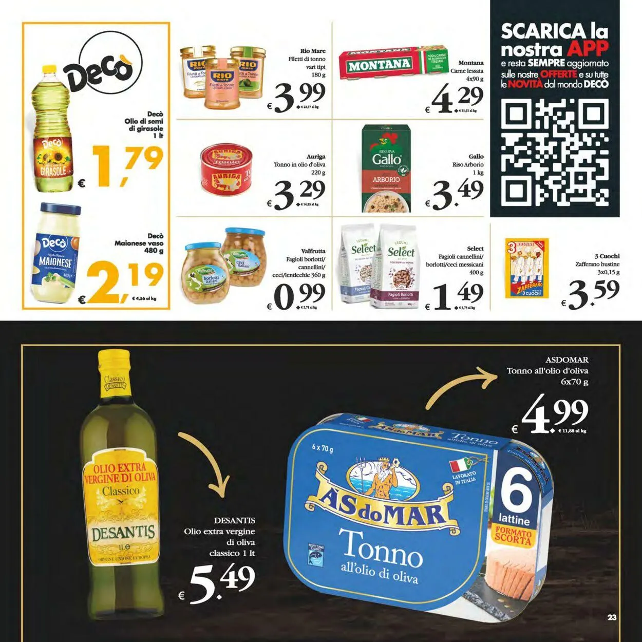 Deco Volantino attuale da 4 novembre a 13 novembre di 2025 - Pagina del volantino 23