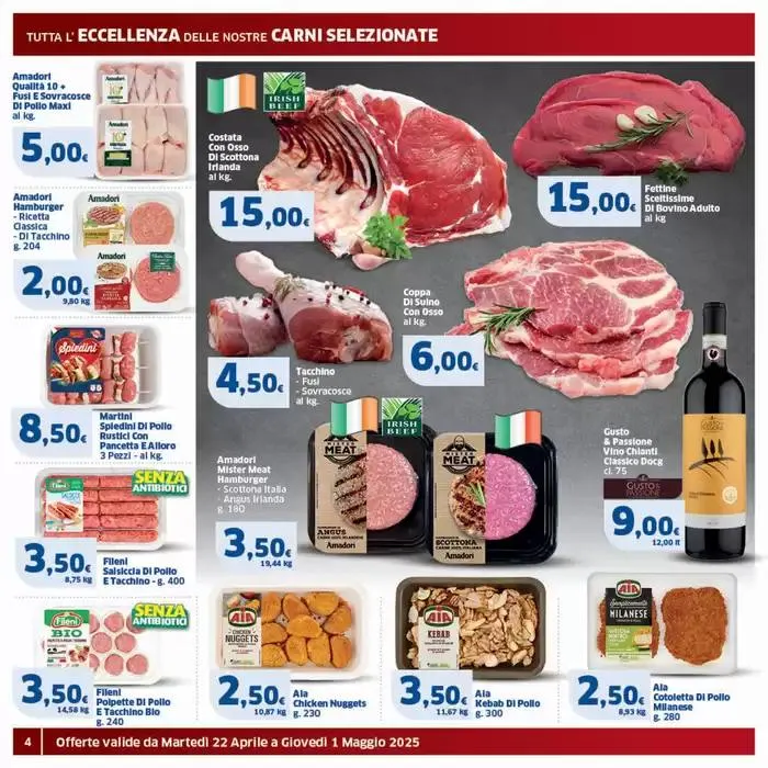 Nuova apertura da 22 aprile a 1 maggio di 2025 - Pagina del volantino 4