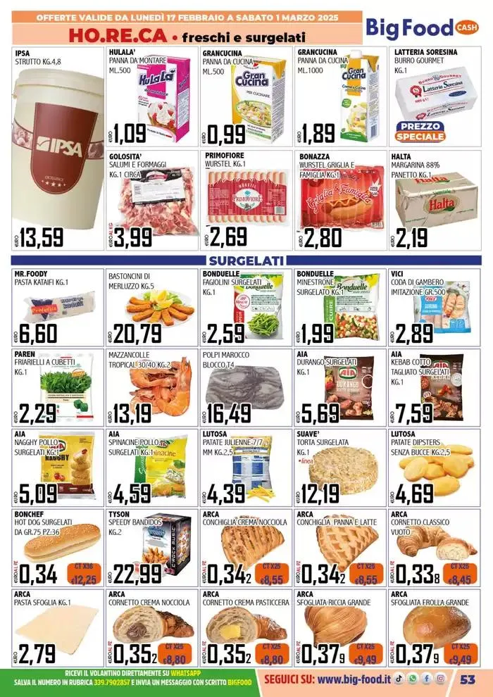 Non scherziamo con la convenienza da 17 febbraio a 1 marzo di 2025 - Pagina del volantino 53