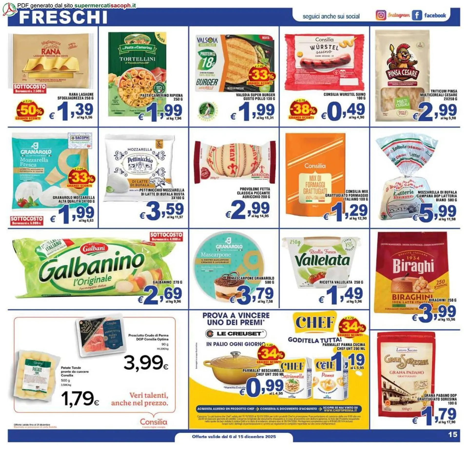 Volantino Sacoph da 6 dicembre a 15 dicembre di 2025 - Pagina del volantino 15