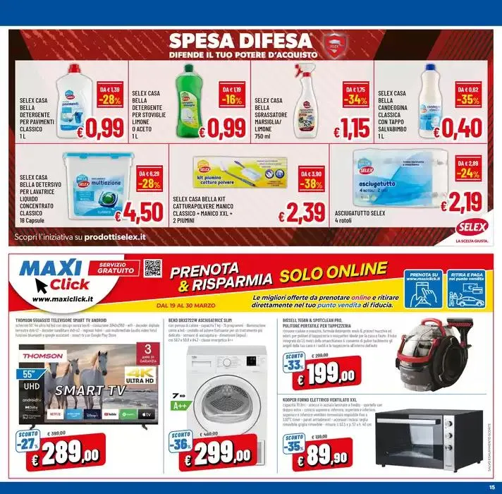 SUPER OFFERTE da 19 marzo a 29 marzo di 2025 - Pagina del volantino 15