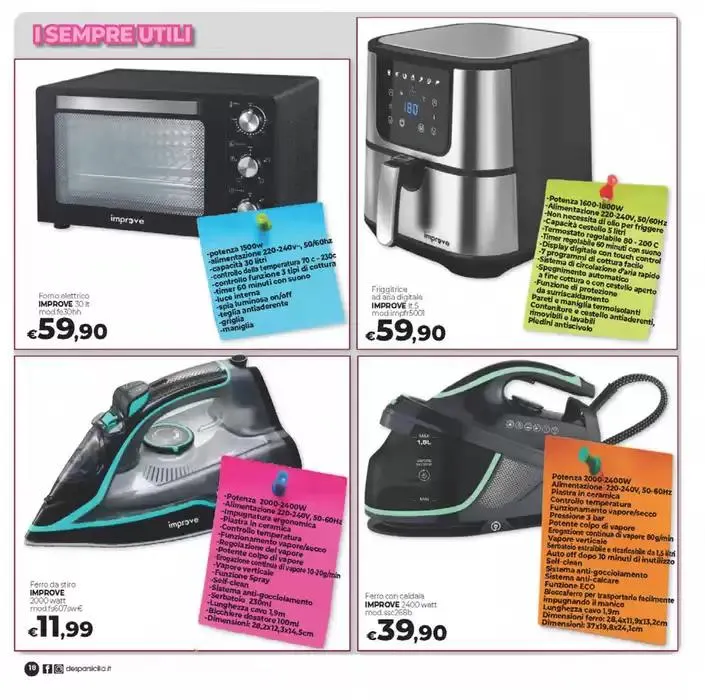 Piccoli prezzi, mega risparmio da 28 novembre a 8 dicembre di 2024 - Pagina del volantino 18