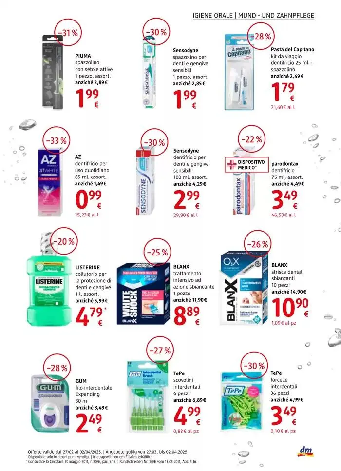 Journal. da 27 febbraio a 2 aprile di 2025 - Pagina del volantino 9