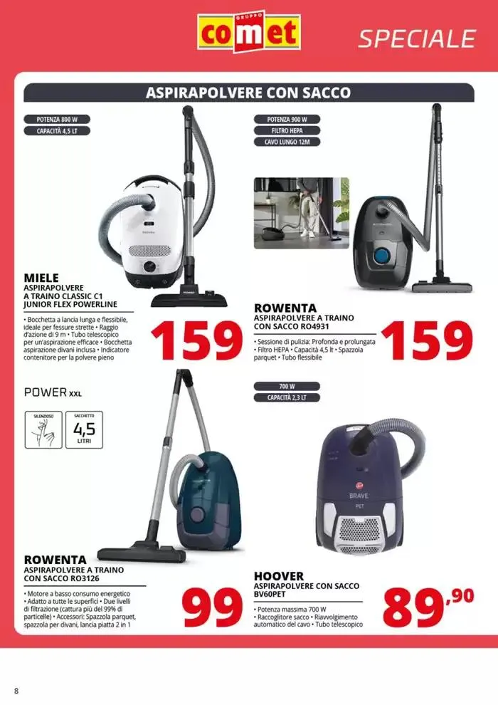 Speciale Piccoli Elettrodomestici da 7 marzo a 19 marzo di 2025 - Pagina del volantino 8