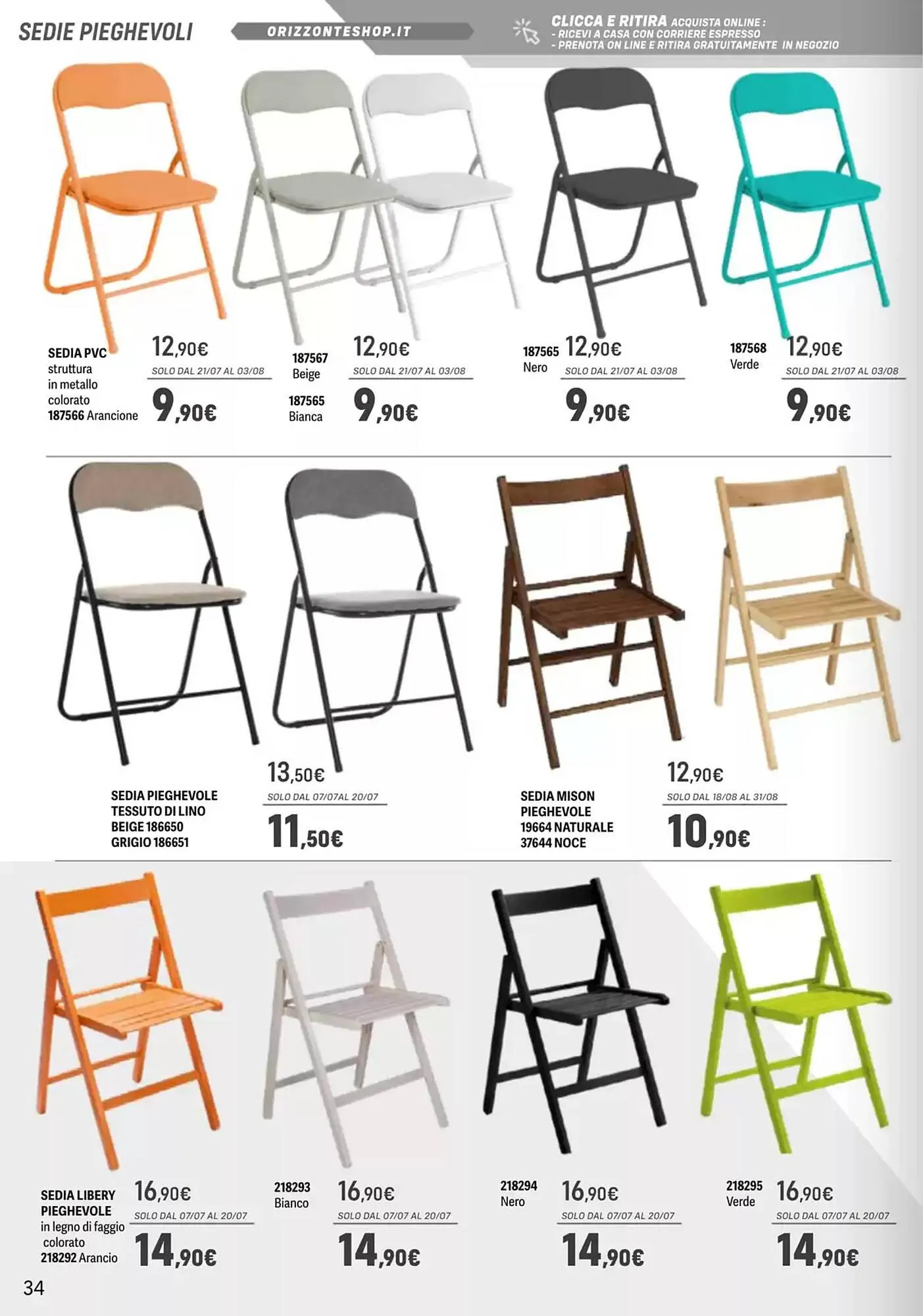 Volantino Orizzonte da 9 maggio a 7 dicembre di 2025 - Pagina del volantino 34